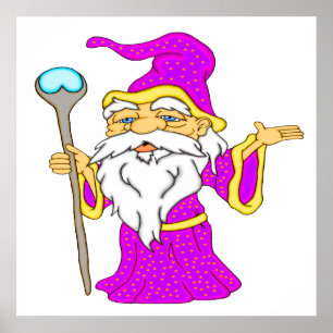 Wizard Gnome Poster