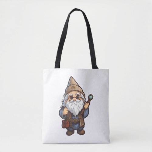 Wizard Gnome   Tote Bag