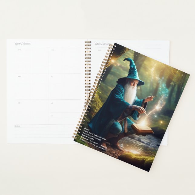 Wizard Hardcover Calendar Planner (Display)