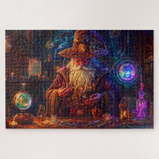 Wizard in his Study Jigsaw Puzzle