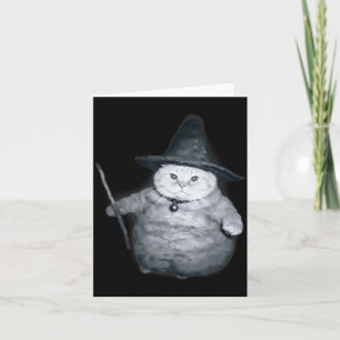 Wizard Kitten Meme Chonk Witch Cat Meme Stud Brain Card