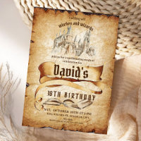 Wizard Magical Fabulous Kids Birthday Party