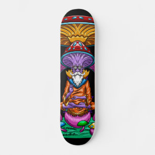 Wizard Mushroom Head Skateboard