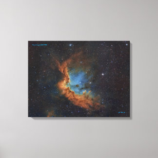 Wizard Nebula (NGC 7380) Canvas Print