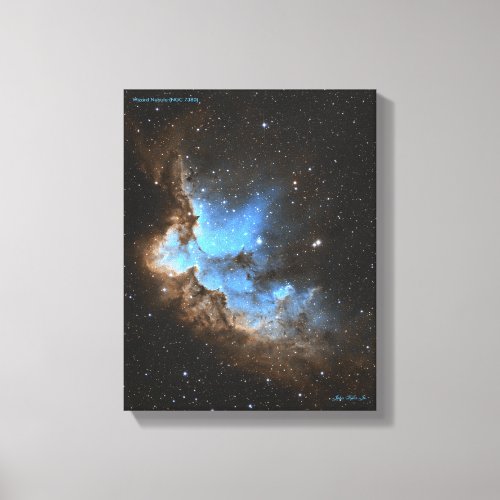 Wizard Nebula NGC 7380 Canvas Print