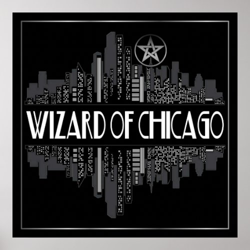 Wizard Of Chicago Dresden Fans Poster