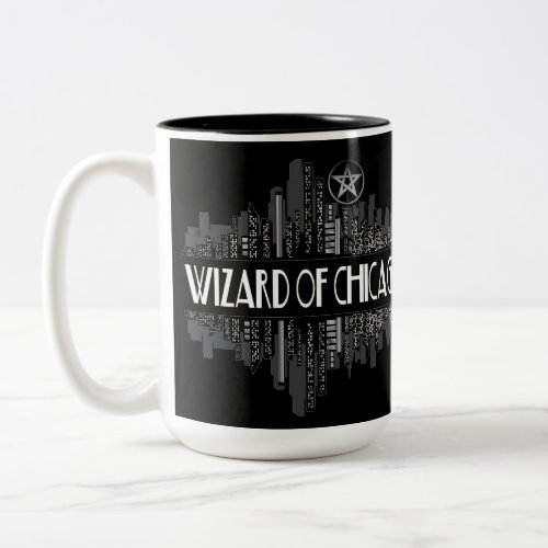 Wizard Of Chicago Dresden Fans Two_Tone Coffee Mug