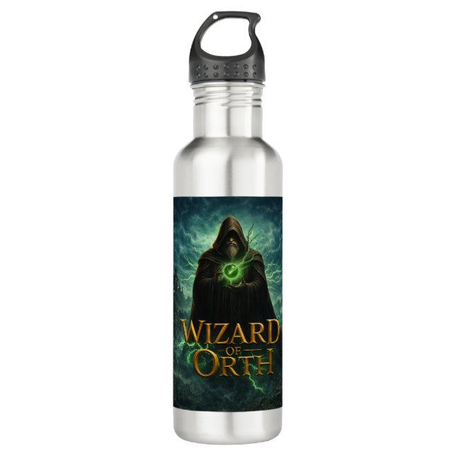 Wizard of Orth Logo Water Bottle (Front)