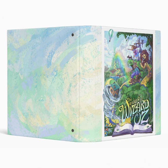 Wizard of Oz 3 Ring Binder (Background)