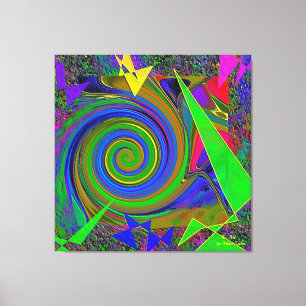 "Wizard of Oz" 40" x 40" Stretched Canvas 3 Panel Print