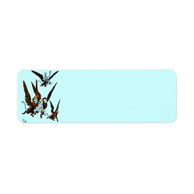 Wizard of Oz Address Label (Front)