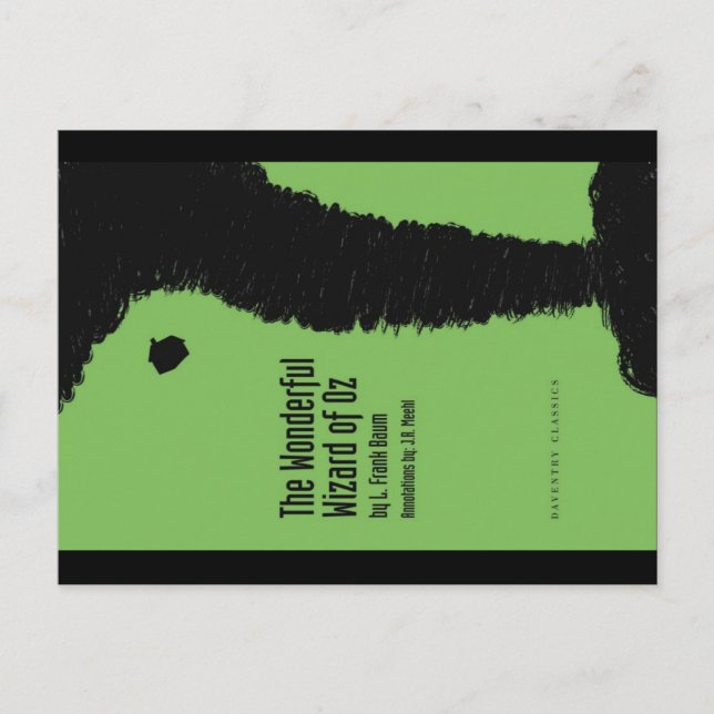 Wizard of Oz Annotated Postcard (Front)