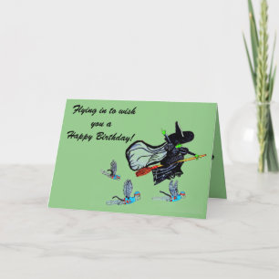 WIZARD OF OZ ANYONE BIRTHDAY  CARD