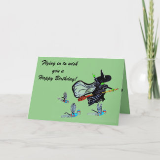 WIZARD OF OZ ANYONE BIRTHDAY  CARD