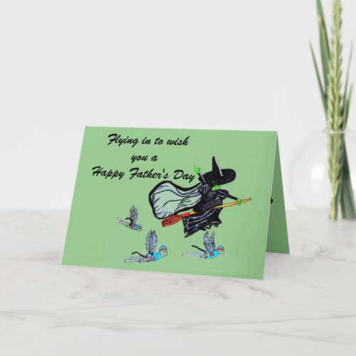 WIZARD OF OZ ANYONE FATHERS DAY  CARD
