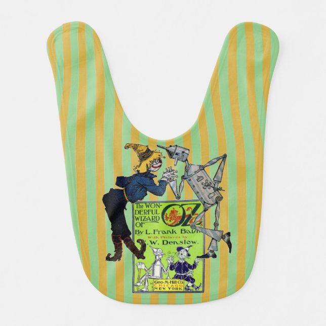 Wizard of Oz Baby Bib (Front)