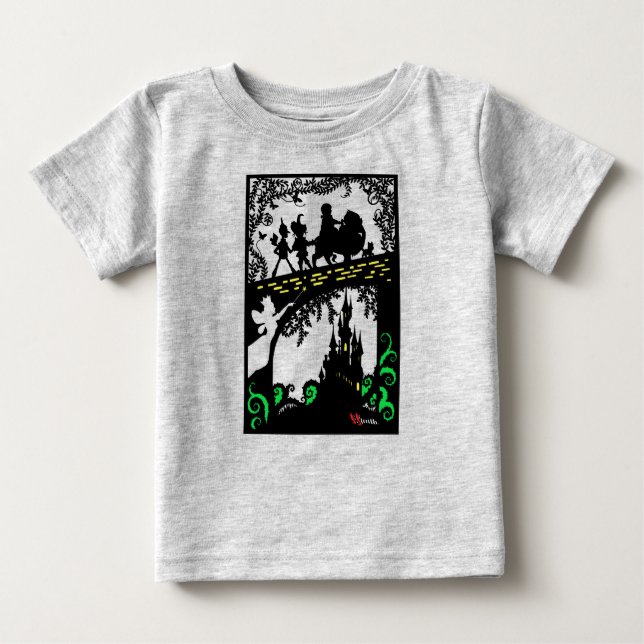 Wizard of Oz Baby T-Shirt Transparent (Front)