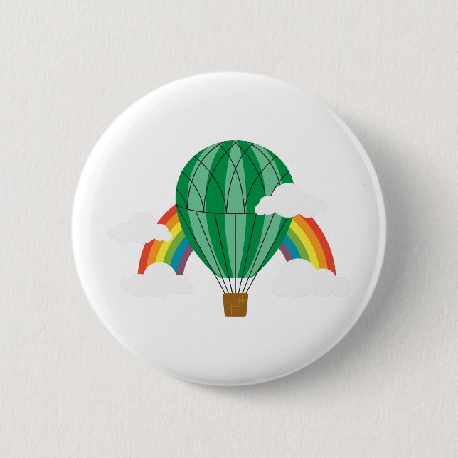 Wizard Of Oz Balloon Button (Front)