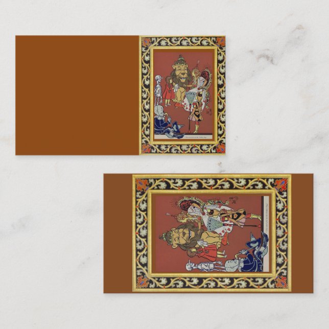 Wizard of Oz Business Card (Front/Back)