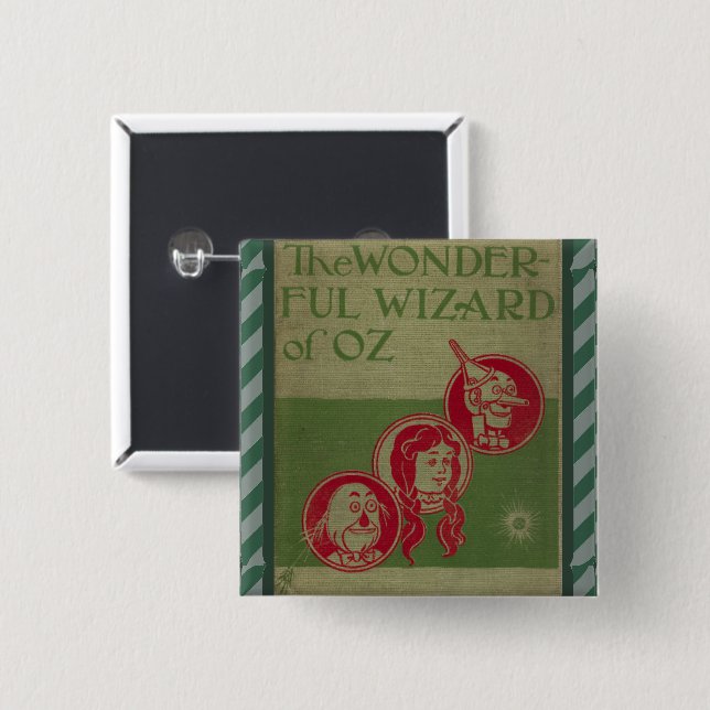 Wizard of Oz Button (Front & Back)