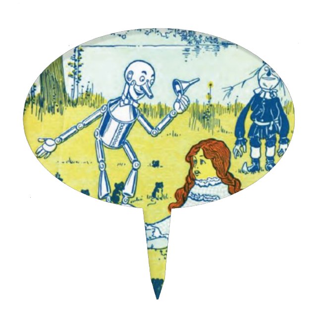 Wizard of Oz Cake Topper (Front)