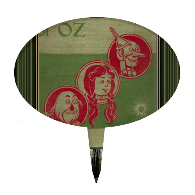 Wizard of Oz Cake Topper (Front)