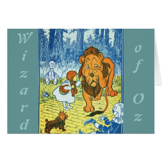 Wizard of Oz Cards (Front Horizontal)