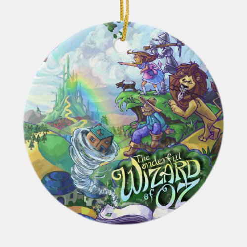 Wizard of Oz Ceramic Ornament