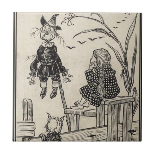 Wizard of Oz Ceramic Tile (Front)