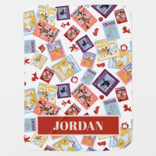 Wizard of Oz™ Character Print Toss Pattern Baby Blanket