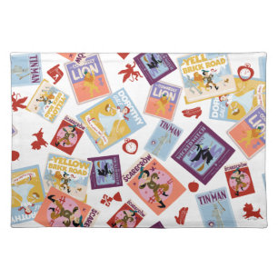 Wizard of Oz™ Character Print Toss Pattern Cloth Placemat