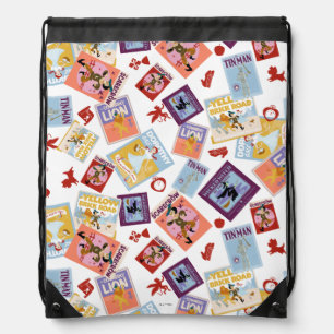 Wizard of Oz™ Character Print Toss Pattern Drawstring Bag