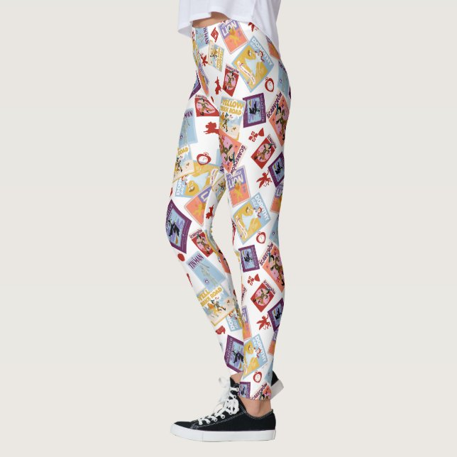 Wizard of Oz™ Character Print Toss Pattern Leggings (Left)