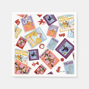 Wizard of Oz™ Character Print Toss Pattern Napkins