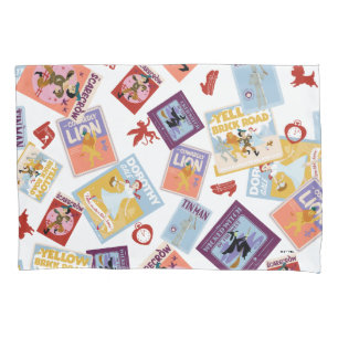 Wizard of Oz™ Character Print Toss Pattern Pillow Case