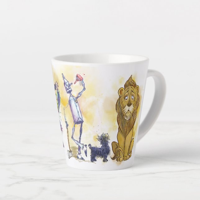 WIZARD OF OZ COFFEE LATTE MUG (Right Angle)
