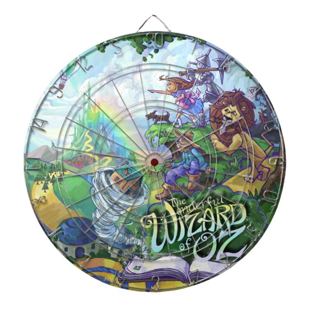 Wizard of Oz Dartboard (Front)