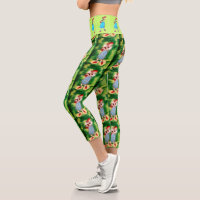 WIZARD OF OZ DOROTHY AND HER SHOES CAPRI LEGGINGS
