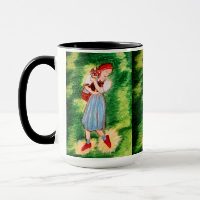 WIZARD OF OZ  DOROTHY AND HER SHOES mug (Left)