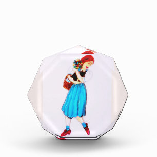 WIZARD OF OZ DOROTHY AND HER SHOES PHOTO BLOCK