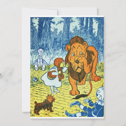 Wizard of Oz Dorothy and the Cowardly Lion (Front)