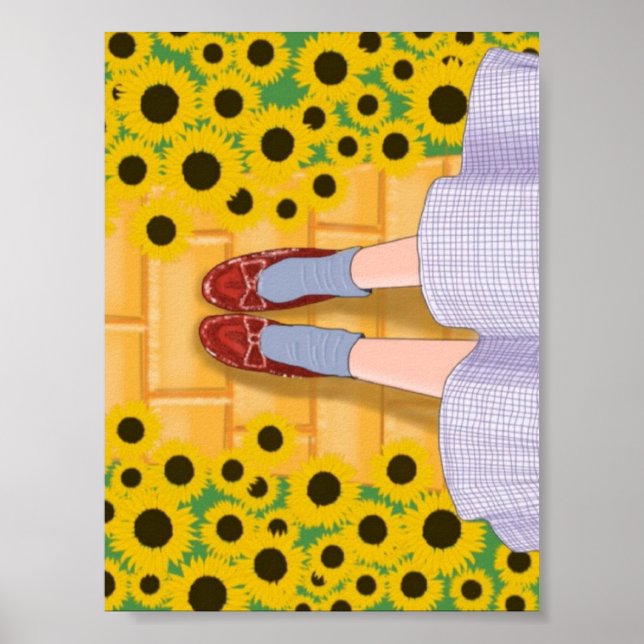Wizard of Oz Dorothy Instagram Poster (Front)