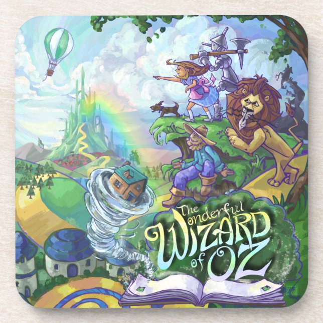 Wizard of Oz Drink Coaster (Front)