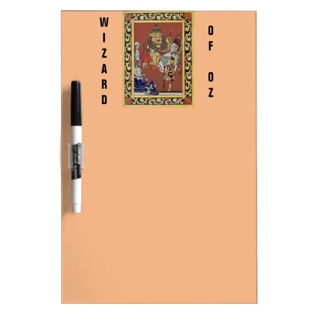 Wizard of Oz Dry Erase Board (Front)
