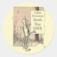 Wizard of Oz Earth Day Stickers