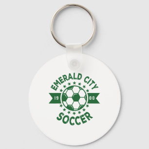 Wizard Of Oz Emerald City Soccer Footbyll Costume  Keychain
