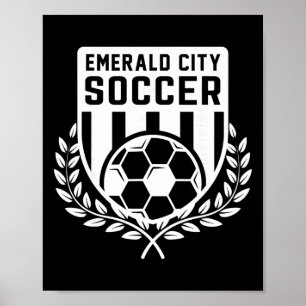 Wizard Of Oz Emerald City Soccer Footbyll Costume Poster