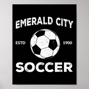 Wizard Of Oz Emerald City Soccer Footll Costume Ha Poster