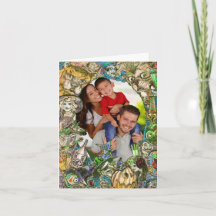WIZARD OF OZ FAMILY CHRISTMAS CARD  + YOUR PHOTO