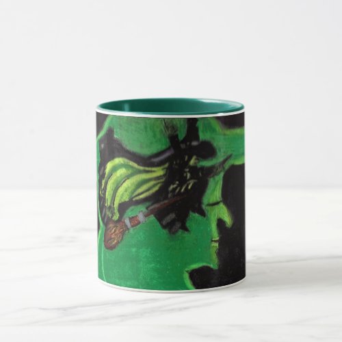 WIZARD OF OZ FLYING WICKED WITCH mug